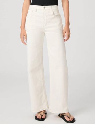 Paige Arellia Skimmer Jeans In Cream