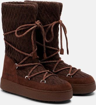 Moon Boot x Guest in Residence LTrack snow boots