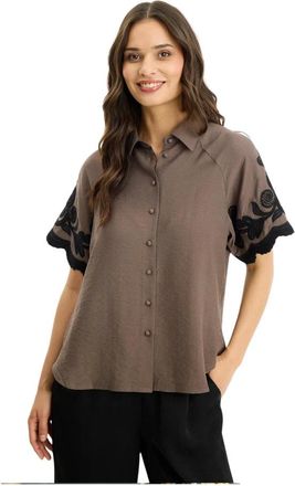 In Front Mujer, Blusas y Camisas, Marr&oacute;n, Talla: XL