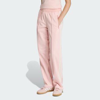 adidas Womens adidas Firebird Track Pants with Knitted Crochet Details
