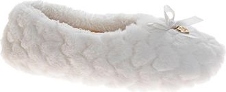 Badgley Mischka Badgley Ladies Ballerina Slippers in White at Nordstrom, Size 10