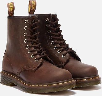 Dr. Martens Womens Dr. Martens - 11822203 UN 1460 CRAZY HORSE BROWN - Size: UK 6.5 / eu 40 / us 7.5