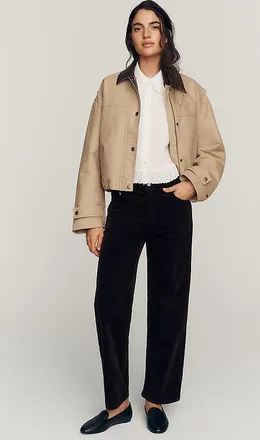 Citizens Of Humanity Palma High-Rise Straight-Leg Corduroy Jeans