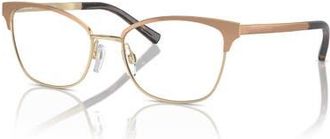 Michael Kors 51mm Cat Eye optical glasses in Copper at Nordstrom