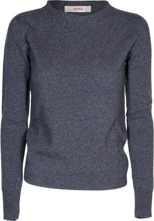 Jucca Dames, Truien, Grijs, Maat: L Kasjmier