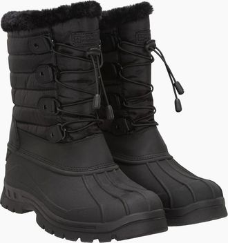 Mountain Warehouse Womens Mountain Warehouse Womens/Ladies Whistler Adaptive Snow Boots - Black - Size: 5