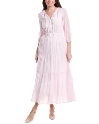PESERICO Tiered Midi Dress