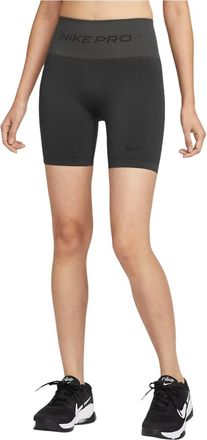 Nike (WMNS) Nike Pro Seamless Dri-Fit High-Waisted 5 Cycling Shorts Dark Smoke Grey IF1211-070