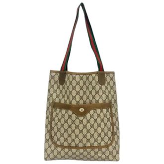 Gucci Bolso Tote Pre-owned Vintage - Pre-owned - Mujer - Marr&oacute;n - ONE SIZE