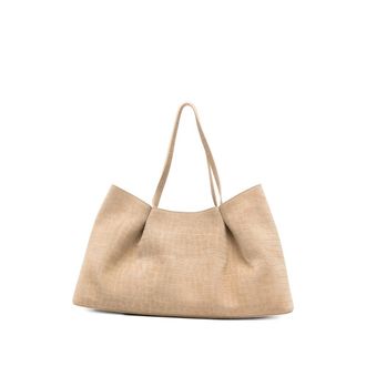 Elleme Dimple Crocodile-effect Tote Bag