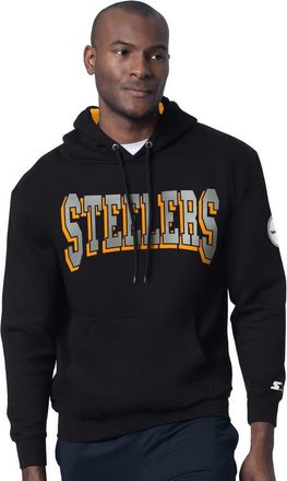 Starter Mens Starter Black Pittsburgh Steelers Thursday Night Gridiron Hoodie at Nordstrom, Size Xx-Large