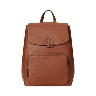 Ralph Lauren Medium Pebbled Leather Cameryn Backpack