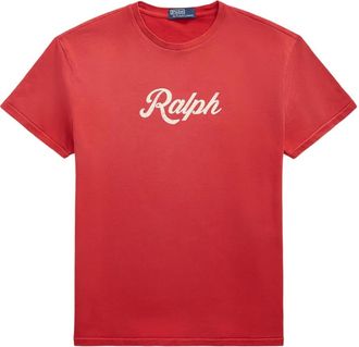 Polo Ralph Lauren T-shirt con logo - Rosso