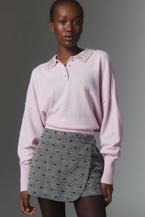 Maeve Menswear Wrap Skort