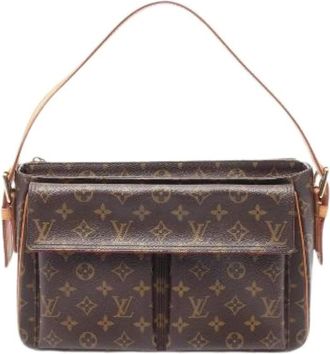 Louis Vuitton Pre-owned Shoulder Bags, female, Brown, Size: ONE SIZE Pre-owned Vivacite GM Monogram shoulder bag