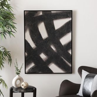 Safavieh Modern Motion Framed Linen Canvas