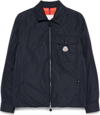Moncler Vigeon Shirt Jacket - Mens - Polyester/Polyamide/Feather