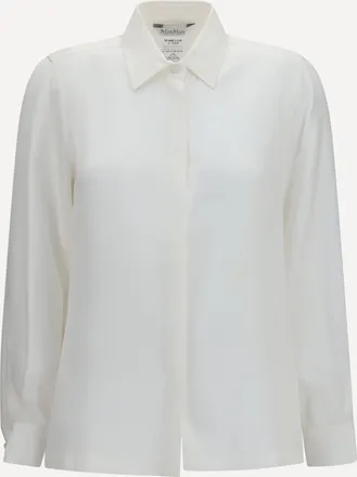 Max Mara Camicia Geranio in crepe de chine Woman 42