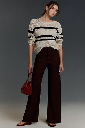 Maeve The Colette Full-Length Wide-Leg Pants by Maeve