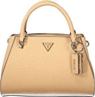Guess Beige Polyurethane Womens Womens Bag