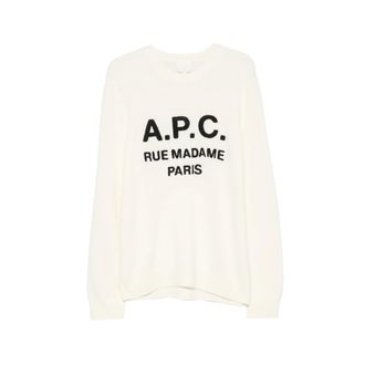 A.P.C. A. p.c. Rue Madame Paris Logo-detail Wool Jumper