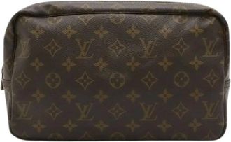 Louis Vuitton Pre-owned Clutches, female, Brown, Size: ONE SIZE Pre-owned Vintage Canvas Clutch