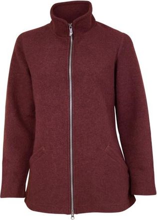 Ivanhoe of Sweden Bodal Long Seasonal Wolljacke f&uuml;r Damen | rot