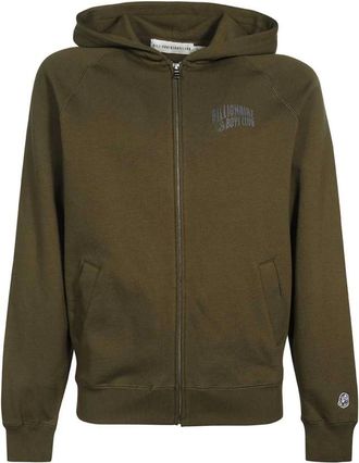 Billionaire Boys Club Hoodies & sweatvesten, Heren, Groen, M, Katoen, Katoenen Full Zip Hoodie met Logo