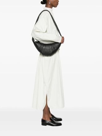 Christophe Lemaire Small Croissant Bag In Leather