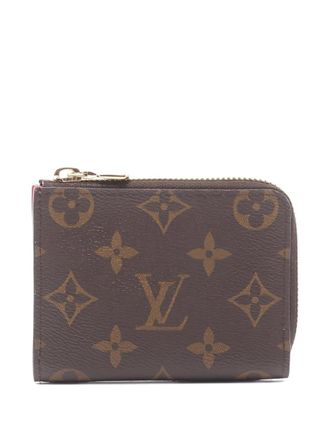 Louis Vuitton 2021 monogram-pattern zip wallet - Brown