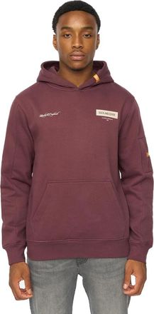 Duck and Cover Heren Marsak V2 Hoodie (Rozijn)