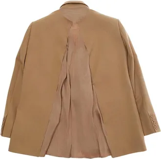 Maison Margiela Boys Jacket Brown Wool Blazers