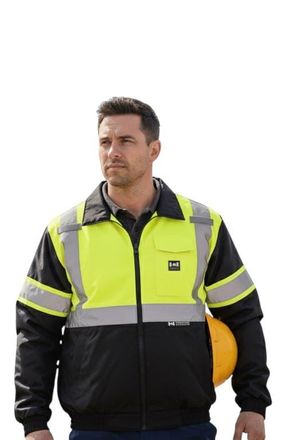 Canada Weather Gear Mens Hi-Visibility Work Jacket in Yellow at Nordstrom, Size Xx-Large