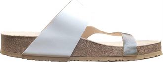 Mephisto Womens Madeline Sandal In Silver Vega