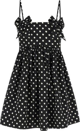 Ganni Black Polyester Short Womens Dress