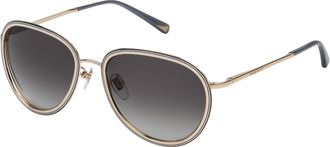 Nina Ricci Vrouwen Zonnebril 58/17/135 mm Metaal