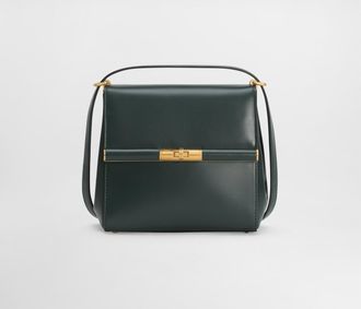 Dolce & Gabbana City Marlene Bag In Palmellato Calfskin - Woman Shoulder And Crossbody Bags Green Onesize