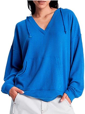 Roxy Ocean Drive Hoodie f&uuml;r Damen | blau