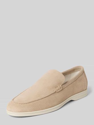 Steve Madden Loafers aus Leder Modell Mayne in Beige, Gr&ouml;&szlig;e 40