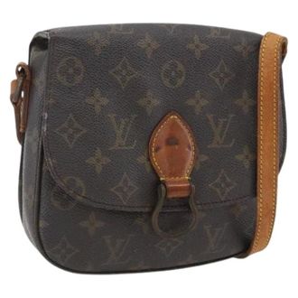 Louis Vuitton Pre-owned Vintage Canvas Cross Body Bag - Dames - Pre-owned - Bruin - Maat: ONE Size