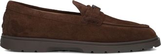 Tod's Mocassino Ibrido Estivo 59K - Heren - Loafers - Bruin - 42 1/2 EU - Su&egrave;de - Schoenen