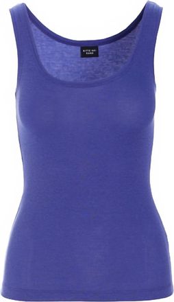 Bitte Kai Rand Womens Atlas Rib Tank Top In Ocean Blue
