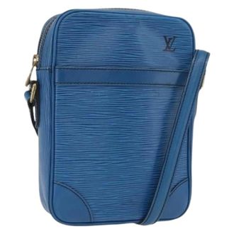 Louis Vuitton Pre-owned Cross Body Bags, female, Blue, Size: ONE SIZE Pre-owned Vintage Epi Shoulder Bag