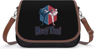 Generic Muay Thai Fashion Womens Crossbody Bags Novelty Handbag Shoulder Bag Purse