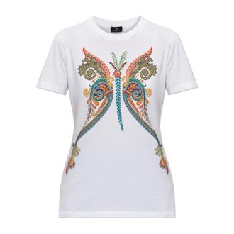 Etro Etro, T-Shirts, female, White, Size: XS Printed T-Shirt