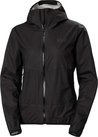 Helly Hansen Verglas 2.5L Fastpack Jacket Regenjacke f&uuml;r Damen | schwarz