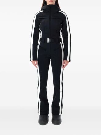 Goldbergh Liah hooded ski suit - women - Polyamide/Elastane/Polyamide/Elastane - 40 - Black