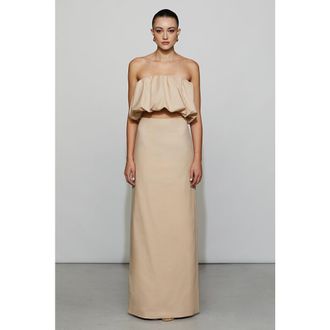 Et Ochs Cohen Skirt in Beige at Nordstrom, Size 8