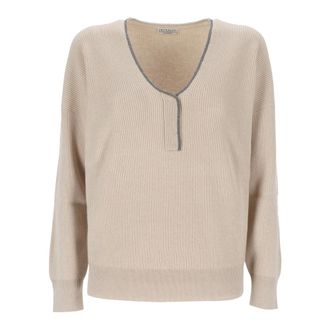 Brunello Cucinelli Hombre, Jerseys, Beige, Talla: M