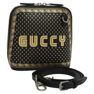 Gucci Pre-owned Leather Cross Body Bag - - Pre-owned - Donna - Nero - ONE SIZE